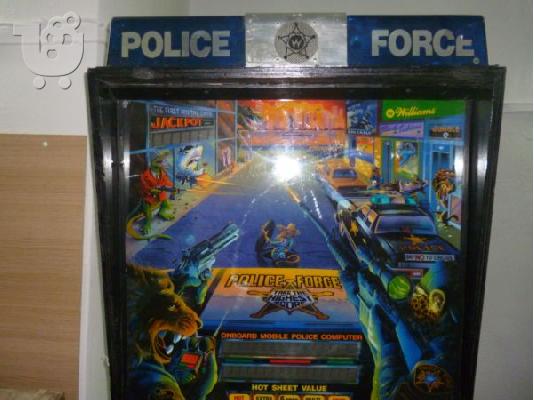 FLIPER.PINBALL,ΦΛΙΠΕΡ,POLICE FORCE